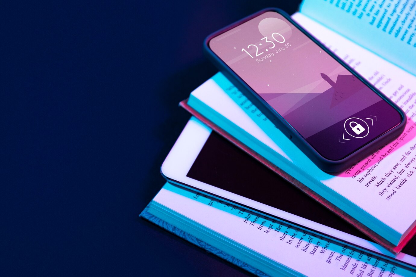 still-life-books-versus-technology_23-2150063064